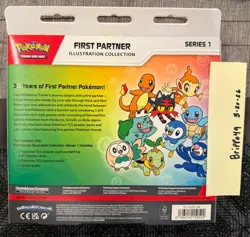 Pokemon TCG First Partner Illustration Collection (1x Promo Pk, 2x Booster Pk) - Image 2