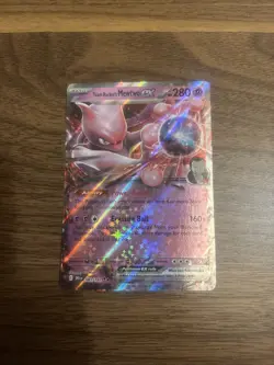 Pokemon TCG Team Rocket’s Mewtwo ex 81/182 Destined Rivals Double Rare *NM* - Image 3