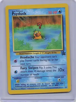 Psyduck 20 Promo Wizards Black Star Promos Pokemon NM - Image 1