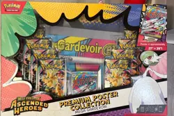 Pokemon Mega Evolution Ascended Heroes Premium Poster Collection Mega Gardevoir - Image 1