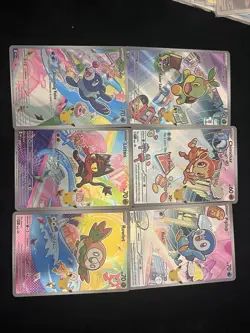 Pokemon 30th Anniversary First Partner Illustration Rare Lot Of 6! NEAR MINT - Image 1