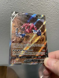 Pokemon TCG: Drapion V Full Art Ultra Rare Galarian Crown Zenith GG49/GG70 - LP - Image 4