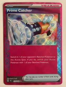 Prime Catcher 157/162 Pokemon TCG Temporal Forces Ace Spec Holo LP - Image 1