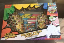 Pokemon TCG: Ascended Heroes Premium Poster Collection Mega Gardevoir Sealed Box - Image 1