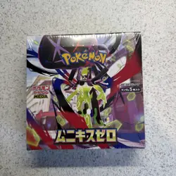 🇬🇧 Sealed Pokemon TCG Munikis Nihil Zero M3 Japanese Booster Box With Shrink - Image 1