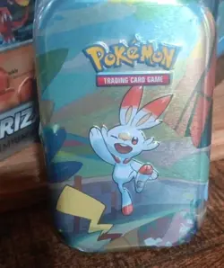 Pokemon TCG Sword & Shield Galar Pals Scorbunny & Pikachu Mini Tin Set - Image 1