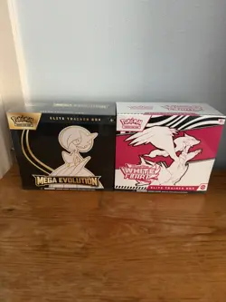 Pokemon TCG Mega Evolution ETB Gardevoir + white flare etb NEW Factory Sealed - Image 1