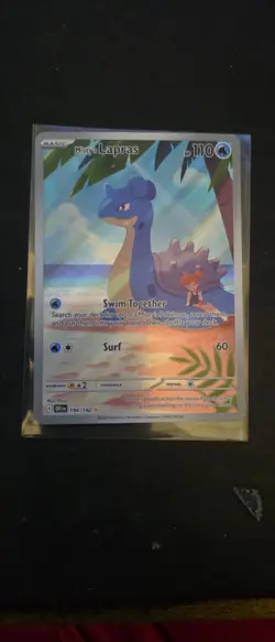 Pokemon TCG - Misty’s Lapras 194/182 SV10: Destined Rivals IR Full Art Holo - Image 1