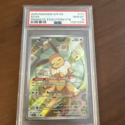 Pokemon Eevee 173 Sv: Scarlet & Violet Promo Holo PSA 10 2025 - Image 2