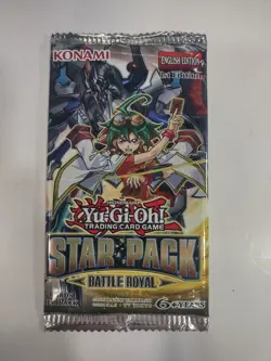 Yu-Gi-Oh! Star Pack Battle Royal Booster Pack 1st Edition English Factory Sealed - Image 1