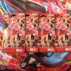 ONE PIECE Heroines EB-03 Sleeved Booster Pack Lot of 4 English - Image 1