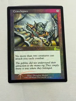 MTG FOIL Crawlspace Urza's Legacy Magic the Gathering - Image 1
