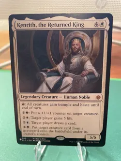 2019 MTG The List Reprints Kenrith, the Returned King 303/269 ELD Mythic - Image 3