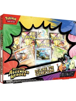 Pokemon TCG Ascended Heroes First Partners Deluxe Pin Collection Box Sealed New - Image 1