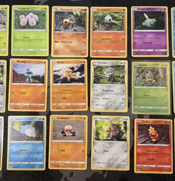 42 x Yuka Morii Clay Art Pokemon Card Lot - Image 3