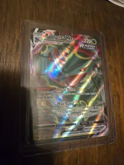 Pokemon Crown Zenith Rayquaza VMAX Ultra Rare Holo Full Art #102/159 - Image 1
