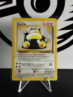 Snorlax 27/64 Jungle Set Non-Holo Rare Pokemon TCG Card Vintage. - Image 1