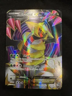 Pokemon GIRATINA EX TCG 124/124 Holo Full Art Dragons Exalted - Image 1