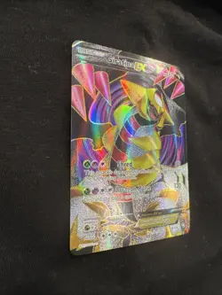 Pokemon GIRATINA EX TCG 124/124 Holo Full Art Dragons Exalted - Image 2
