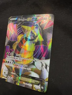 Pokemon GIRATINA EX TCG 124/124 Holo Full Art Dragons Exalted - Image 3
