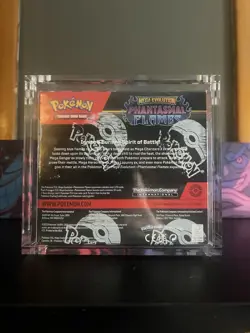 Pokemon Phantasmal Flames BOOSTER BOX Factory Sealed 36 Packs With Acrylic Case - Image 3