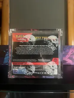 Pokemon Mega Evolution Enhanced Booster Box Sealed With Acrylic Case - Image 3