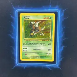 ⭐ Pinsir 9/64 ⭐ Original Holo Rare Jungle Set Pokemon Card WOTC TCG 1999 - Image 2