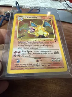 2000 POKEMON GAME BASE II 4 CHARIZARD-HOLO Raw Card - Image 2