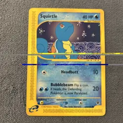 Pokemon TCG Squirtle Expedition 132/165 Regular LP/NM - Image 1