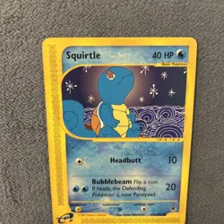 Pokemon TCG Squirtle Expedition 132/165 Regular LP/NM - Image 3