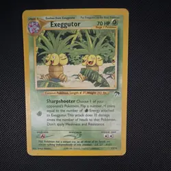 Pokemon Exeggutor Southern Islands Stage 1 70 HP 13/18 TCG English - Image 1
