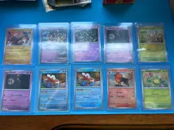 Pokemon TCG Prismatic Evolutions Pokeball Holo Lot Of 32 NM - Only Pokemon! - Image 5
