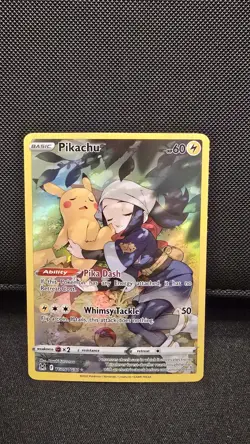 Pikachu TG05/TG30 Ultra Rare Pokemon TCG Lost Origin Trainer Gallery NM - Image 1