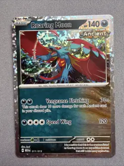 Pokemon Roaring Moon Ancient Trading Card 011/015 ! Brand New - Image 3