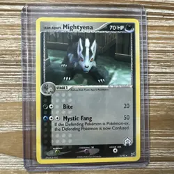 Mightyena 15/95 Team Magma vs. Team Aqua 2004 Rare Pokemon Card Near Mint-Mint - Image 1