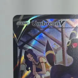 Pokemon TCG Umbreon V Ultra Rare Full Art Single Strike Holo TG22/TG30 Basic 20… - Image 2
