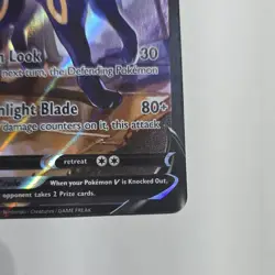 Pokemon TCG Umbreon V Ultra Rare Full Art Single Strike Holo TG22/TG30 Basic 20… - Image 4