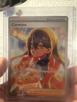 Near Mint Carmine SIR Pokemon Scarlet and Violet Twilight Masquerade 217/167 - Image 1