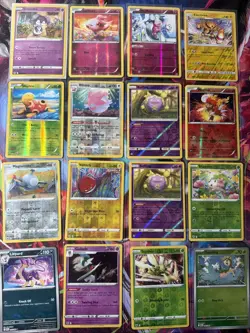 Pokemon 16 Card Lot nm Yellow Boarder Reverse 2019 HOLO Rare Hits Only B51 - Image 1