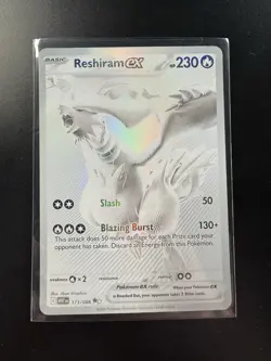 Pokemon TCG Reshiram EX White Flare English Holo Card 173/086 Ultra Rare NM🔥💎 - Image 1