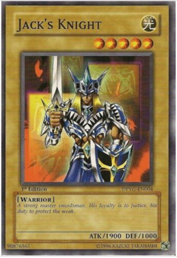 Yu-Gi-Oh! - Jack's Knight - DPYG-EN004 - Common - 1st Ed - NEW - Image 1