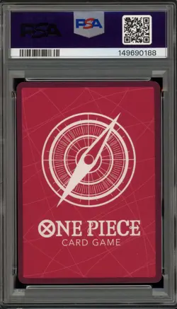 One Piece CCG Monkey.D.Luffy BVB X One Piece Match Day '25 Promo ST13-003 PSA 10 - Image 2