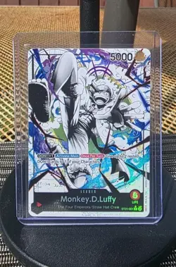 Monkey.D.Luffy (001) (Parallel) ST21-001 Starter Deck EX: Gear 5 Foil - Image 1