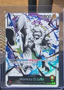 Monkey.D.Luffy (001) (Parallel) ST21-001 Starter Deck EX: Gear 5 Foil - Image 4