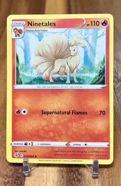 Ninetales 030/264 Non Holo Fusion Strike Pokemon Card NM - Image 1