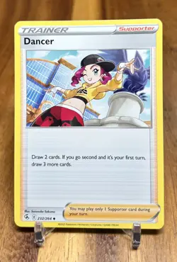 Dancer 232/264 Non Holo Fusion Strike Trainer Pokemon Card NM - Image 1