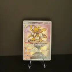 Alakazam 009 Illustration Rare MEP Mega Evolution Promo Pokemon Card NM - Image 1