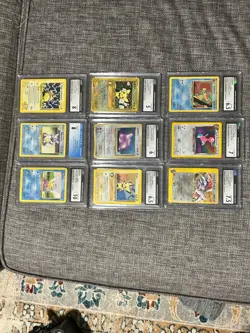 Pokemon cards PSA, CGC, Beckett Graded and Raw Vintage holo rare mixed lot of 🔥 - Image 2