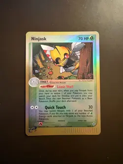 Pokemon 3-card Lot Reverse Holo Ninjask 18 Fearow 45 Delcatty 5 LP-MP - Image 3