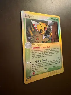 Pokemon 3-card Lot Reverse Holo Ninjask 18 Fearow 45 Delcatty 5 LP-MP - Image 4